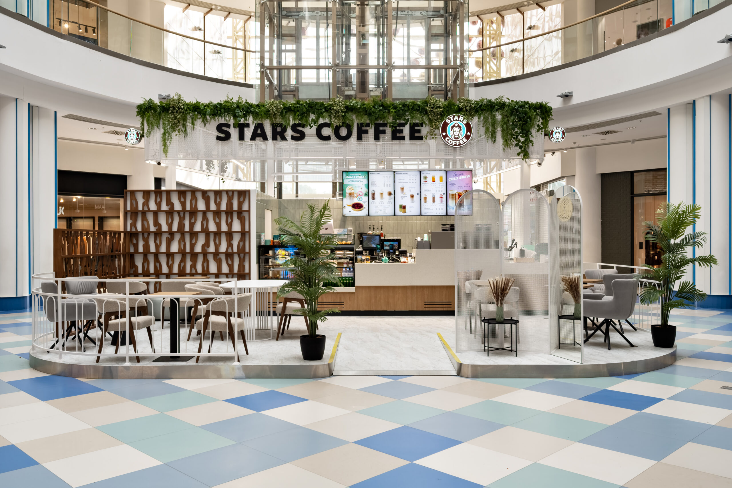 Кофейня островного типа Stars Coffee